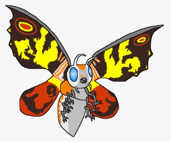 Nintendo Fanon Wiki - Mothra Butterfly, HD Png Download, Free Download