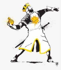 Banksy Python 1 2 - Holy Hand Grenade Sticker, HD Png Download, Free Download