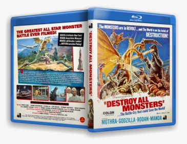 Destroy All Monsters On Blu Ray, HD Png Download, Free Download