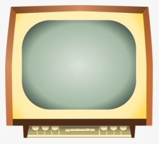 Vintage Tv Vector Image - Old Television Clip Art, HD Png Download, Free Download