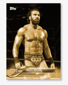 2018 Topps Wwe Jinder Mahal Base Poster Gold Ed - Architecture, HD Png Download, Free Download