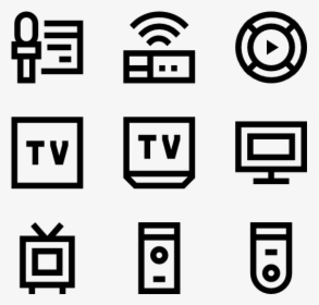 Tv - Soda Icons, HD Png Download, Free Download
