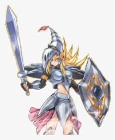 Dark Magician Girl The Dragon Knight Dmgdk By Goku162008 - Dark Magician Girl The Dragon Knight Png, Transparent Png, Free Download