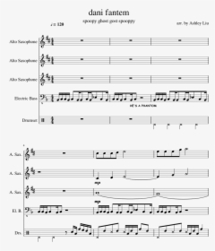 Hall Of The Mountain King Alto Saxophone Sheet Music, HD Png Download, Free Download