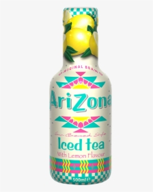 Arizona Iced Tea Lemon 500ml - Arizona Iced Tea Peach, HD Png Download, Free Download