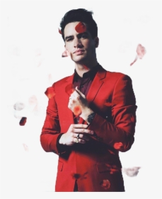 Brendon Urie Png - Brendon Urie In Red, Transparent Png, Free Download
