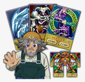 Ldk2-eny10 Limited Ed Dark Magician Common , Png Download - Solomon Muto Deck, Transparent Png, Free Download