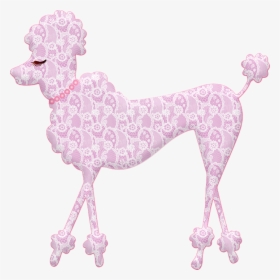 Poodle, Lace, Umbrella, Cute Dog, Pink Poodle, Eyelash - Standard Poodle, HD Png Download, Free Download
