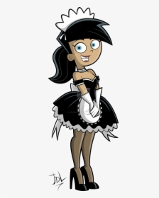 Cartoon French Maid Drawing, HD Png Download, Free Download