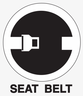 Car, Safety, Law, Seat, Belt, Buckle, Rules, Sign - Seat Belt Sign Vector, HD Png Download, Free Download