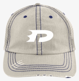 Danny Phantom 6990 Distressed Unstructured Trucker - Trucker Hat, HD Png Download, Free Download