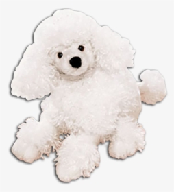 Gund Plush White French Poodle Medium - Toy Poodle, HD Png Download, Free Download