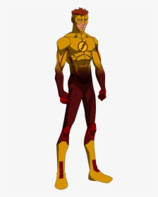 Wally West Young Justice Suit, HD Png Download, Free Download
