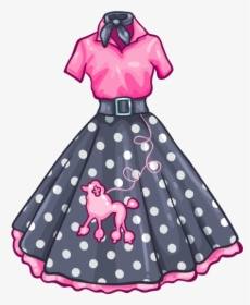 Download Wallpaper » S Clipart - 50s Clothing Clip Art, HD Png Download, Free Download