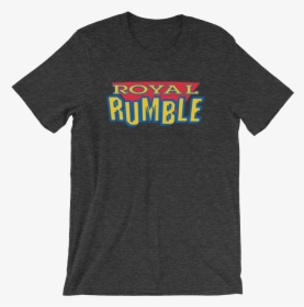Royal Rumble Classic Logo Unisex T-shirt"  Class= - Wwf Royal Rumble, HD Png Download, Free Download