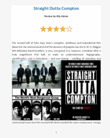 Straight Outta Compton Group, HD Png Download, Free Download