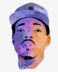 Celebrity Vector Day The Dead - Chance The Rapper Vector, HD Png Download, Free Download