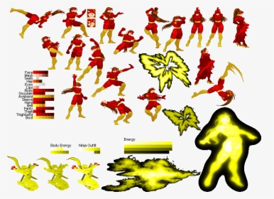 Dead Pool Sprite Sheet, HD Png Download, Free Download