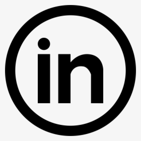 Linkedin Icon Button - Pause Button, HD Png Download, Free Download