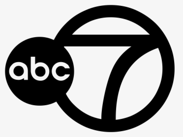 Logo,font,symbol,black And White,clip Art,line - Abc 7 Chicago Logo, HD Png Download, Free Download