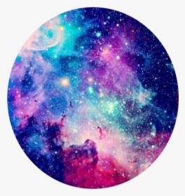 #reposted #galaxy #circle #icon #aesthetics #aesthetic - Circulo Galaxia Png, Transparent Png, Free Download