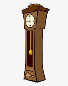 Grandfather Clipart Animated - Grandfather Clock Pictures Cartoon, HD Png Download, Free Download
