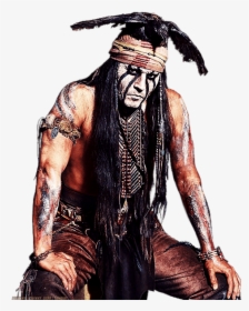Johnny Depp Indian Clip Arts - Crow Johnny Depp Tonto, HD Png Download, Free Download