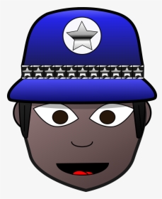Police Woman Face Image Clipart, HD Png Download, Free Download