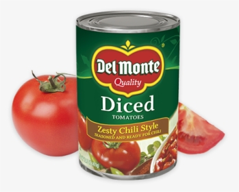 Zesty Chili Style - Del Monte Diced Tomato Garlic Onion, HD Png Download, Free Download