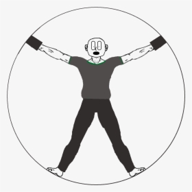 Vitruvian Man Custom , Png Download, Transparent Png, Free Download