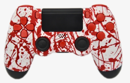 Red And White Ps4 Controller, HD Png Download, Free Download