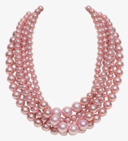 Pink Pearl Necklace Png Freeuse - Pearl Necklace India Online, Transparent Png, Free Download