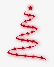 Image Result For Decoracion De Arboles De Navidad Con - Red Christmas Tree Clipart, HD Png Download, Free Download