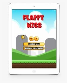 Flappy Wigs Game Screen, HD Png Download, Free Download