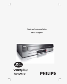 Dvd Recorder / Vcr - Philips, HD Png Download, Free Download