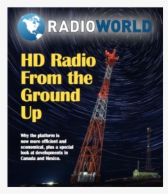 Hd Radio Ground Up 2016 Radio World Ebook - Transmission Tower, HD Png Download, Free Download