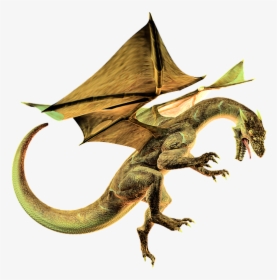 Dragon, Fantasy, Reptile, Creature, Wings, 3d, Render - Fantasy Dragon Transparent, HD Png Download, Free Download