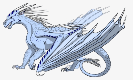 Transparent Fire Breathing Dragon Png - Wings Of Fire Dragons Icewing, Png Download, Free Download