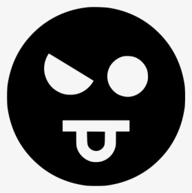 Evil Eye S - Black Sad Emoji Dp, HD Png Download, Free Download