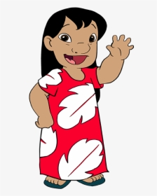 How To Draw Lilo From Lilo And Stitch - Easy Lilo And Stitch Drawing, HD Png Download, Free Download