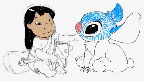 [drawing] Lilo And Stitch Sketches, HD Png Download, Free Download