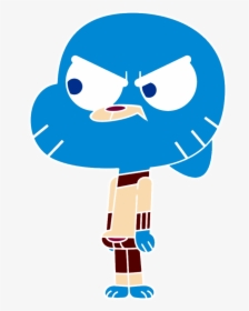 Angry Gumball Watterson-rqh601 - Gumball Watterson Angry, HD Png Download, Free Download