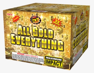 Large - Tnt Fireworks All Gold Everything, HD Png Download, Free Download