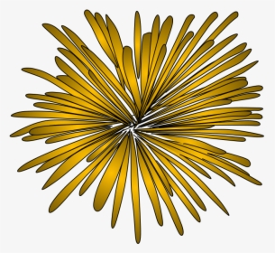 Fireworks, Burst, Style 2, Gold, Yellow, Png - Portable Network Graphics, Transparent Png, Free Download