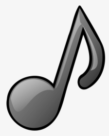 Black And White,musical Note,music - Notas Musicales Para Imprimir Grandes, HD Png Download, Free Download