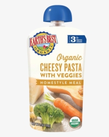 Cheesy Pasta With Veggies - Earth's Best Puree Sweet Potato Apple, HD Png Download, Free Download