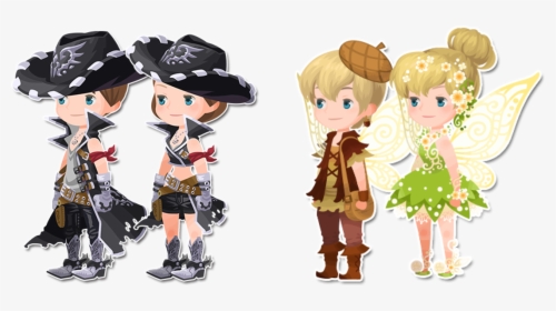 February Coliseum, Terence, Tinker Bell - Kingdom Hearts Union Cross Avatar Boards, HD Png Download, Free Download