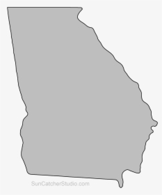 Georgia State Map Shape, HD Png Download, Free Download
