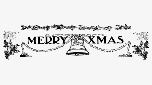 Merry Xmas Banner Clip Arts, HD Png Download, Free Download