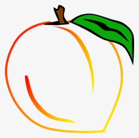 Transparent Peach Png - Georgia Peach Clip Art, Png Download, Free Download